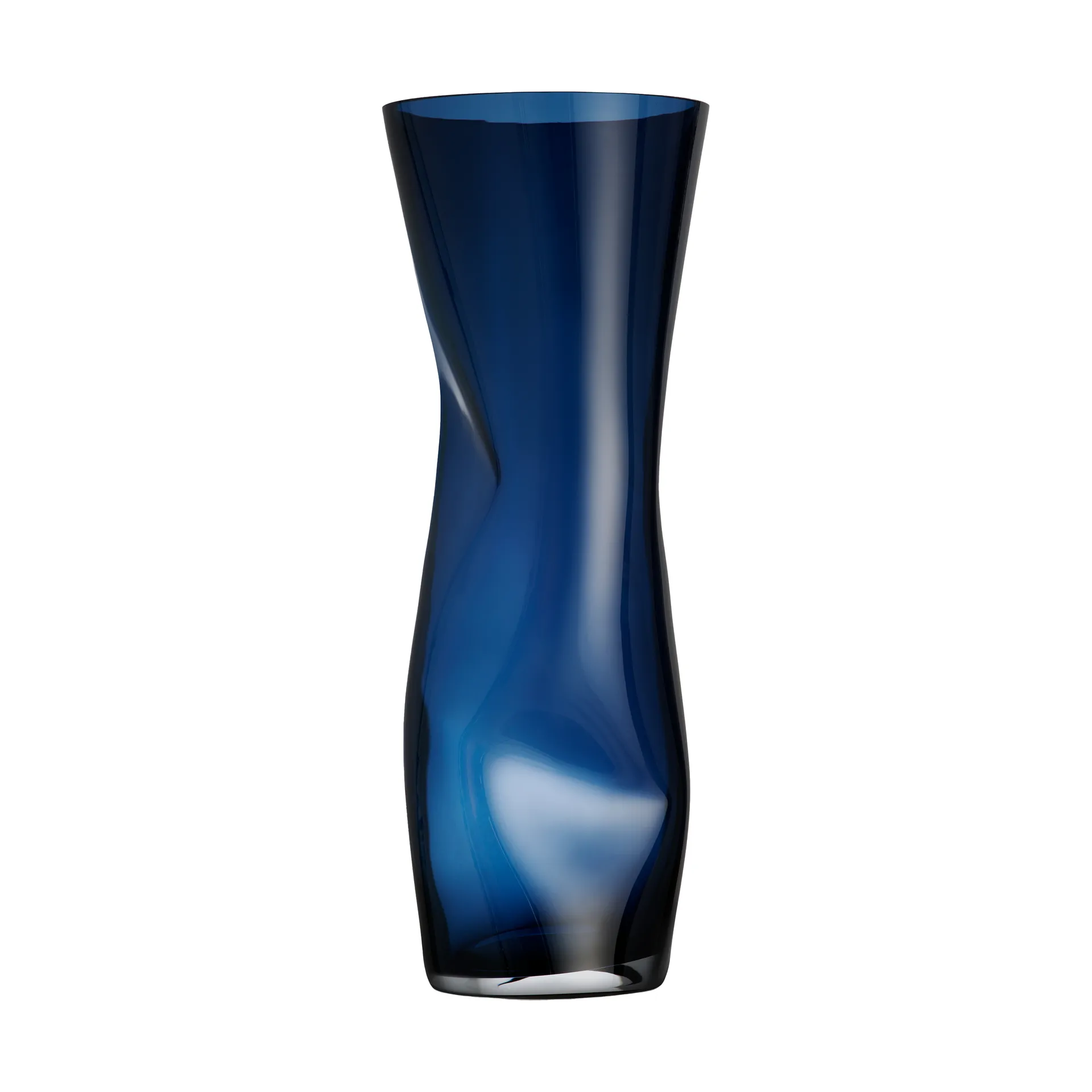Vase Squeeze, Midnight blue Orrefors