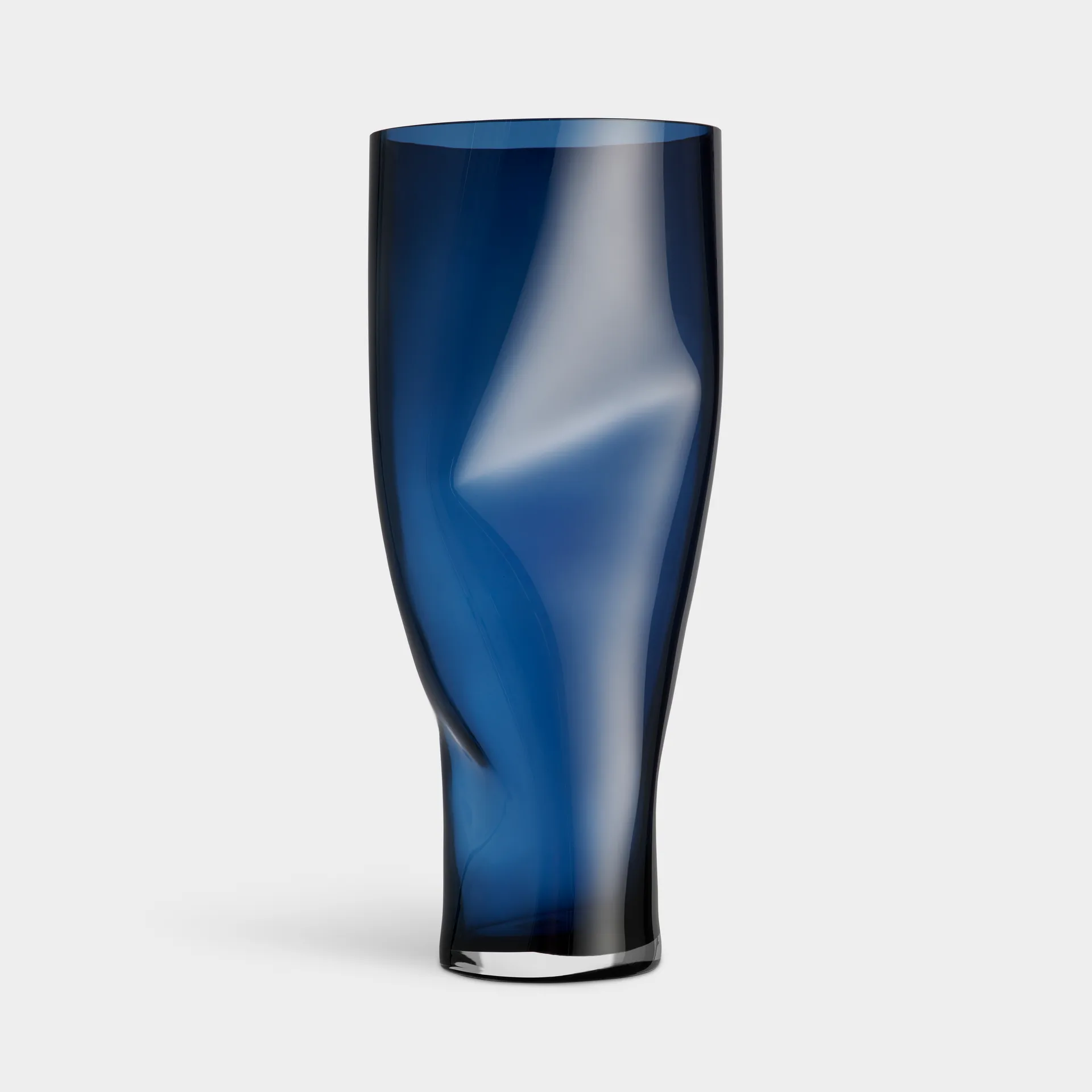 Vase Squeeze, Midnight blue Orrefors