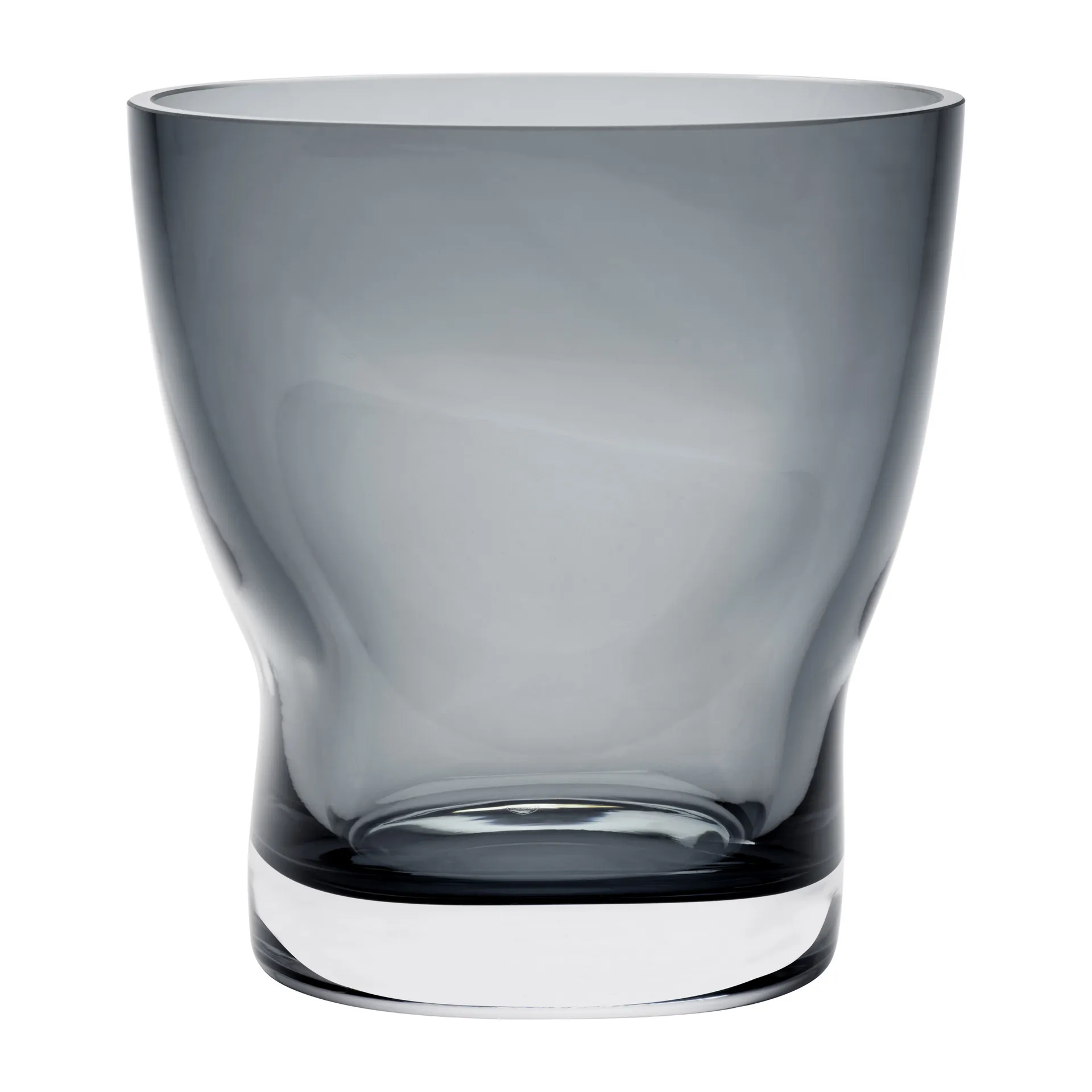 Vase tulipe Squeeze 18 cm, Bleu Orrefors