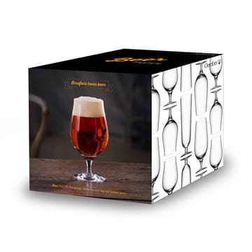 Verre à bière Beer taster, lot de 4 - lot de 4 - Orrefors