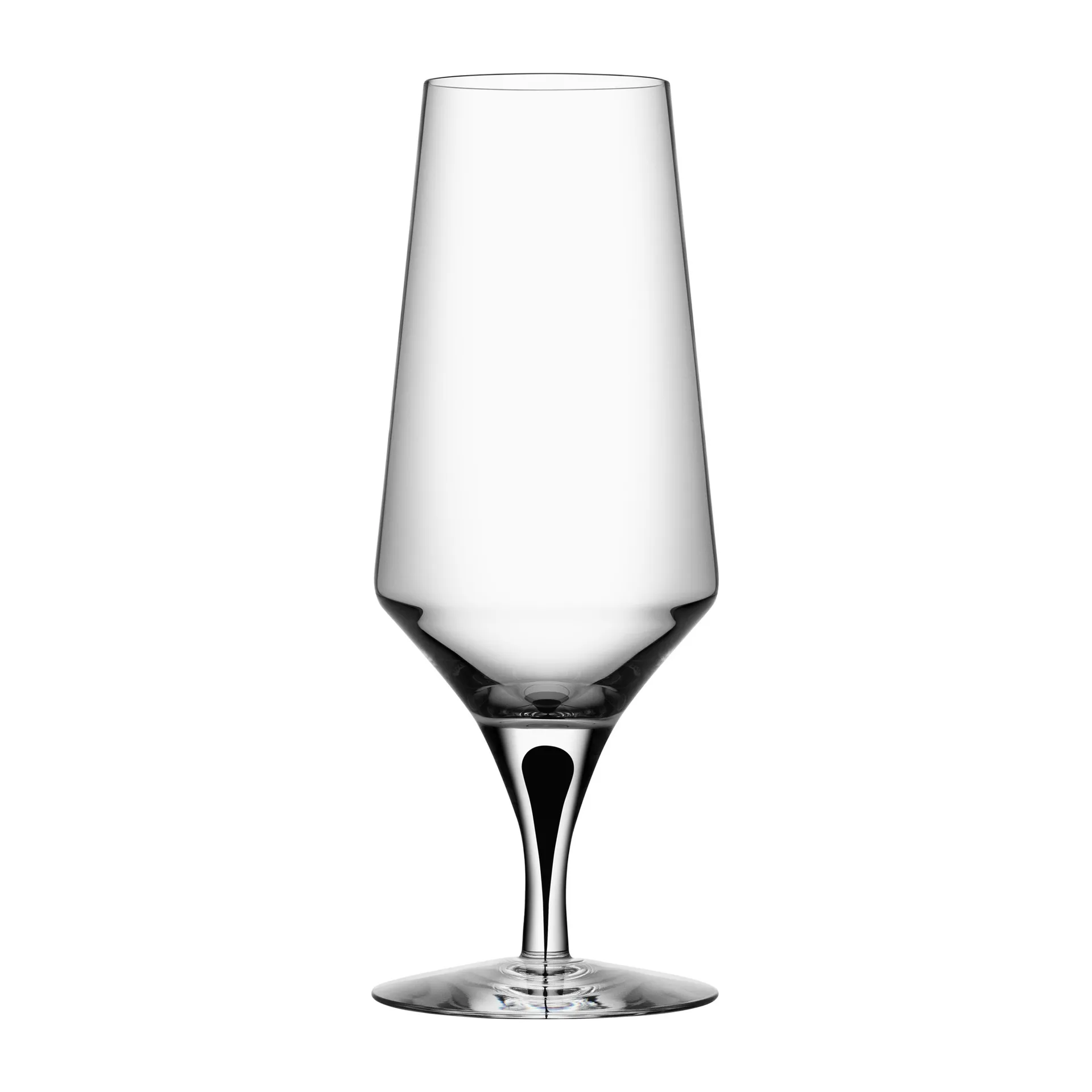 Verre à bière Metropol 46 cl, Clear / Black Orrefors