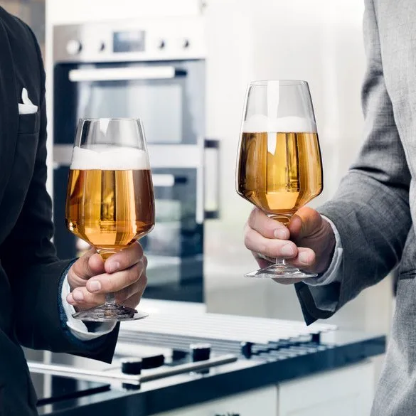 Verre à bière Pulse lot de 4, lot de 4 - 55 cl Orrefors