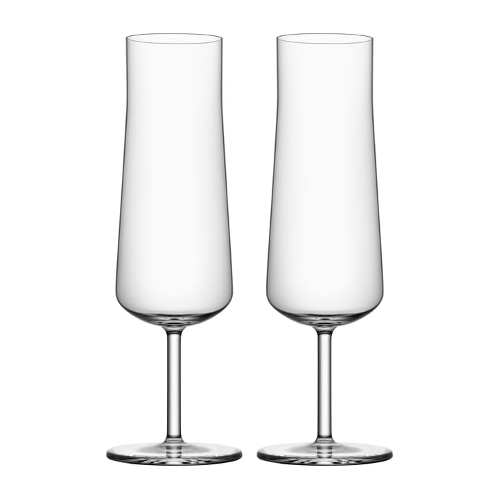 Verre à champagne Informal 22 cl Lot de 2 - Transparent - Orrefors