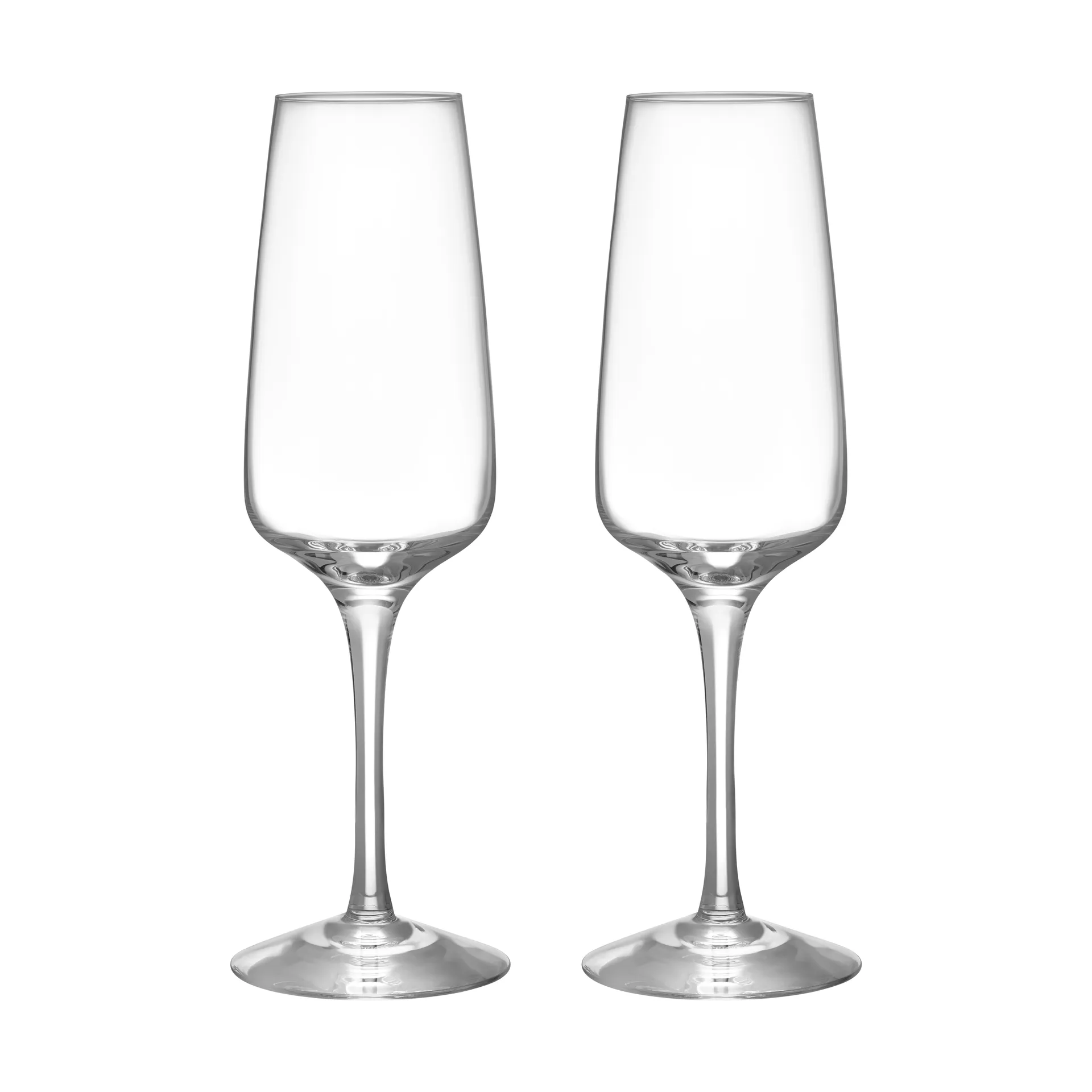 Verre à champagne Pulse 28 cl Lot de 2, Transparent Orrefors