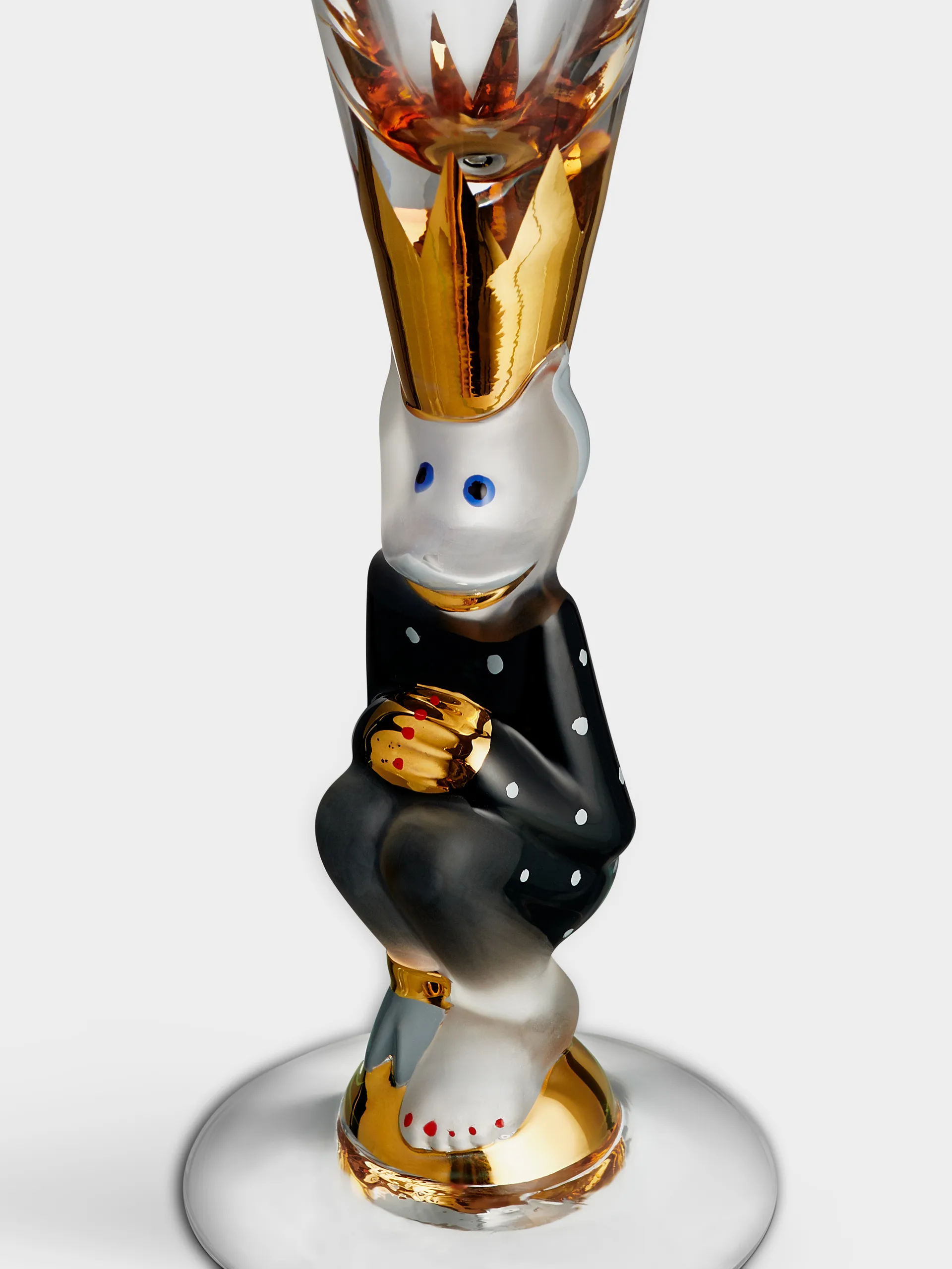 Verre à champagne The Sparkling Devil 19 cl, Gris foncé Orrefors