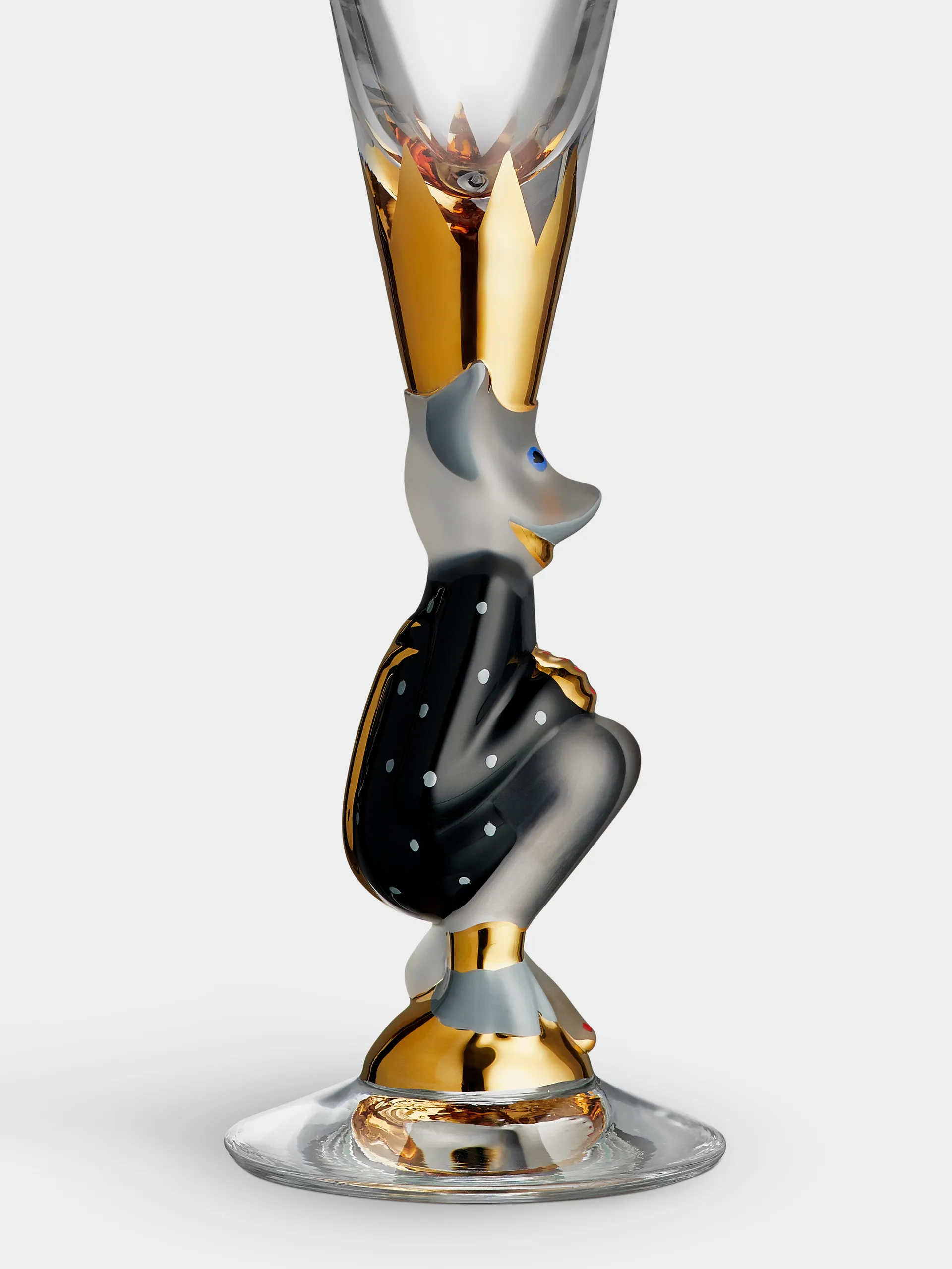 Verre à champagne The Sparkling Devil 19 cl, Gris foncé Orrefors