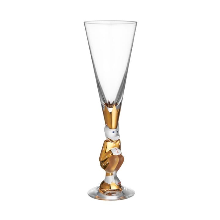 Verre à champagne The Sparkling Devil 19 cl - Or - Orrefors