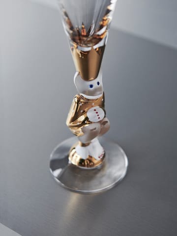 Verre à champagne The Sparkling Devil 19 cl - Or - Orrefors