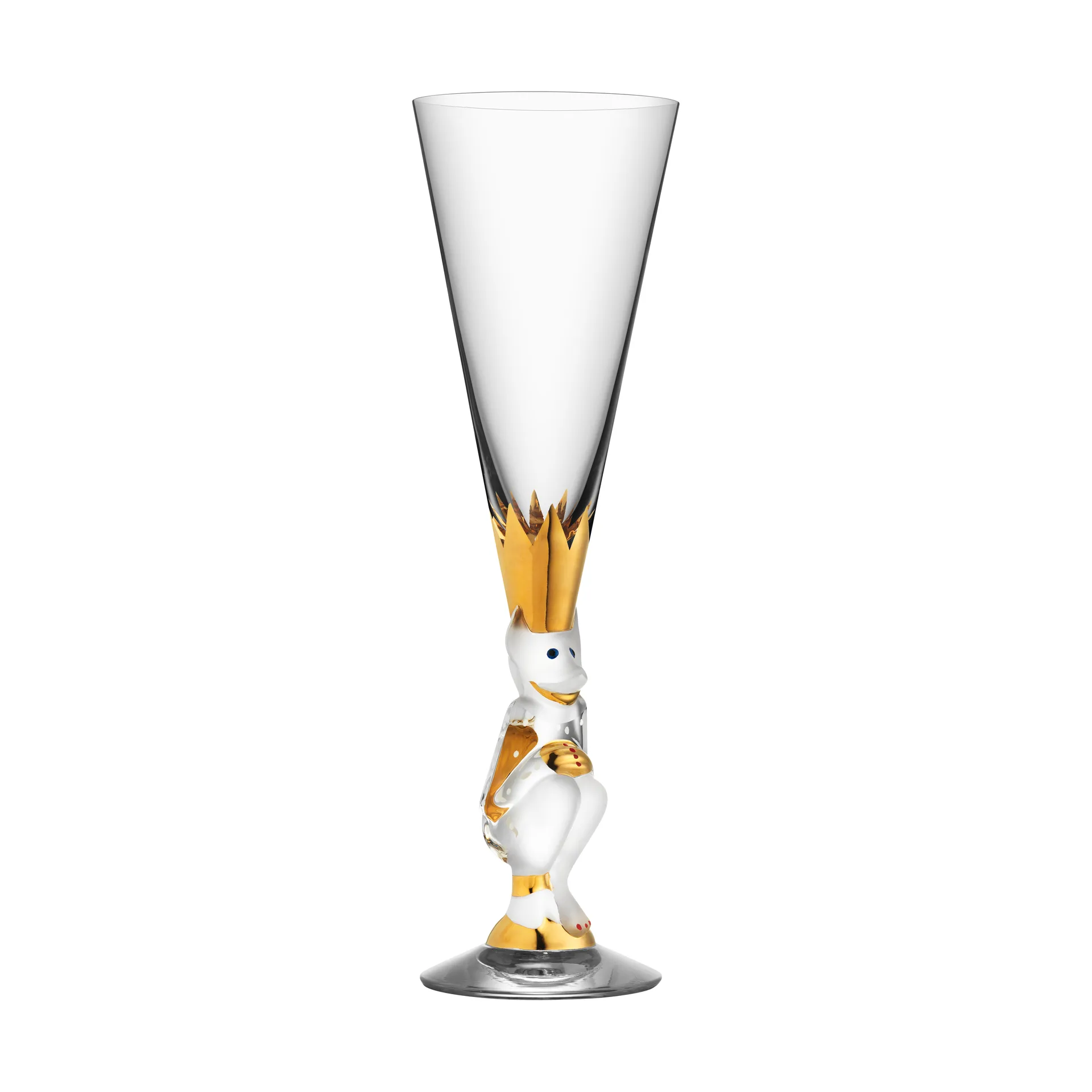 Verre à champagne The Sparkling Devil 19 cl, Transparent Orrefors