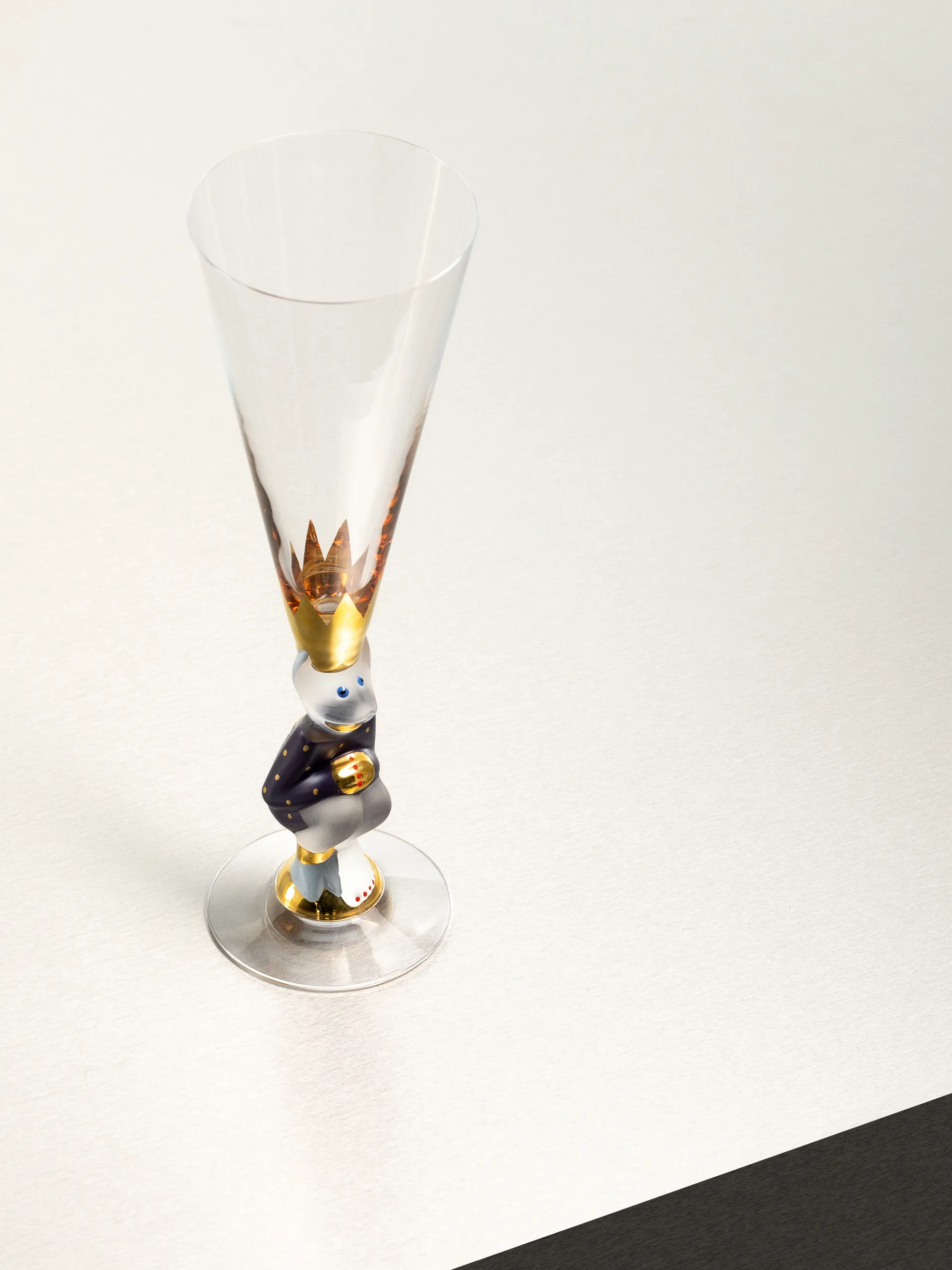 Verre à champagne The Sparkling Devil 19 cl, Violet Orrefors