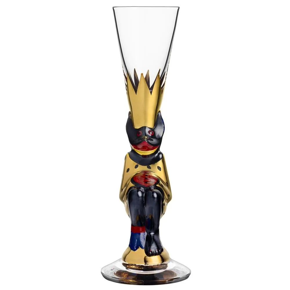 Verre à liqueur Nobel 4 cl, or Orrefors