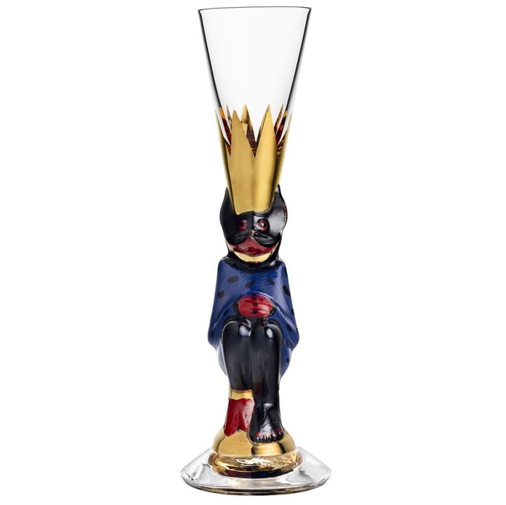 Verre à liqueur Nobel - bleu - Orrefors