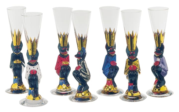 Verre à liqueur Nobel - rouge - Orrefors