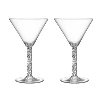 Verre à martini Carat 25 cl lot de 2 - Clair - Orrefors