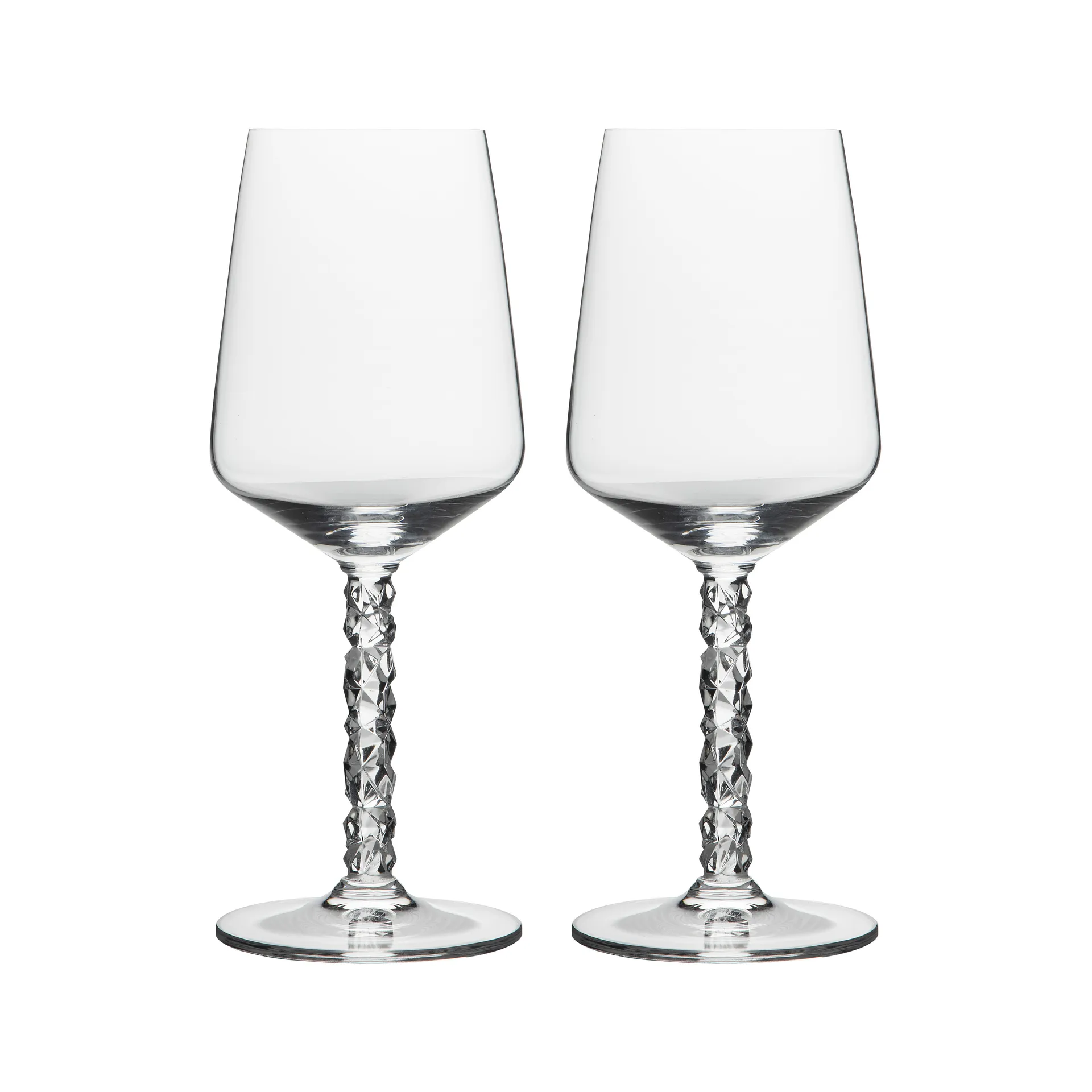 Verre à vin Carat 44 cl lot de 2, Transparent Orrefors