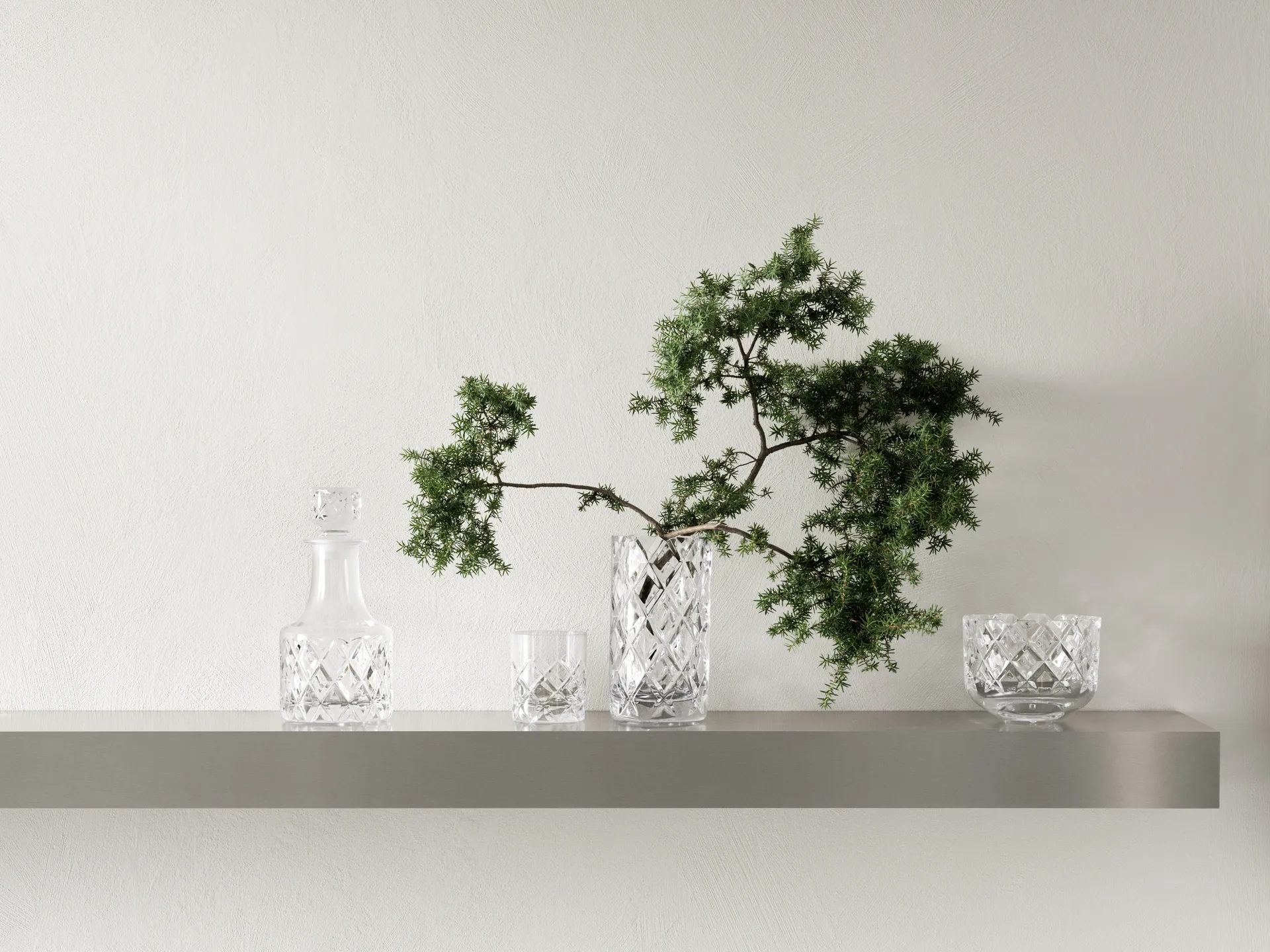 Verre à whisky Sofiero lot de 4, Transparent Orrefors