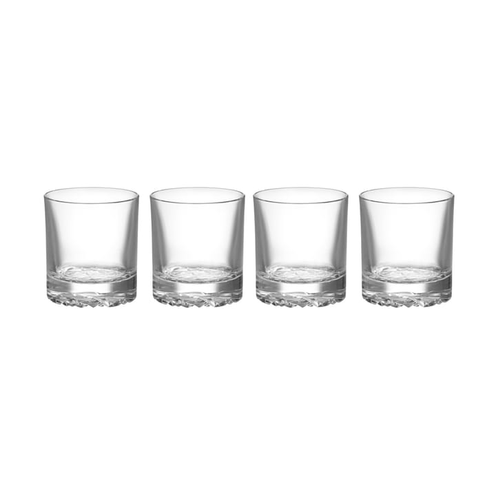 Verre Carat double old fashioned  28 cl lot de 4 - Transparent - Orrefors