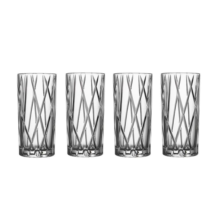 Verre City High Ball Lot de 4 - 35 cl - Orrefors