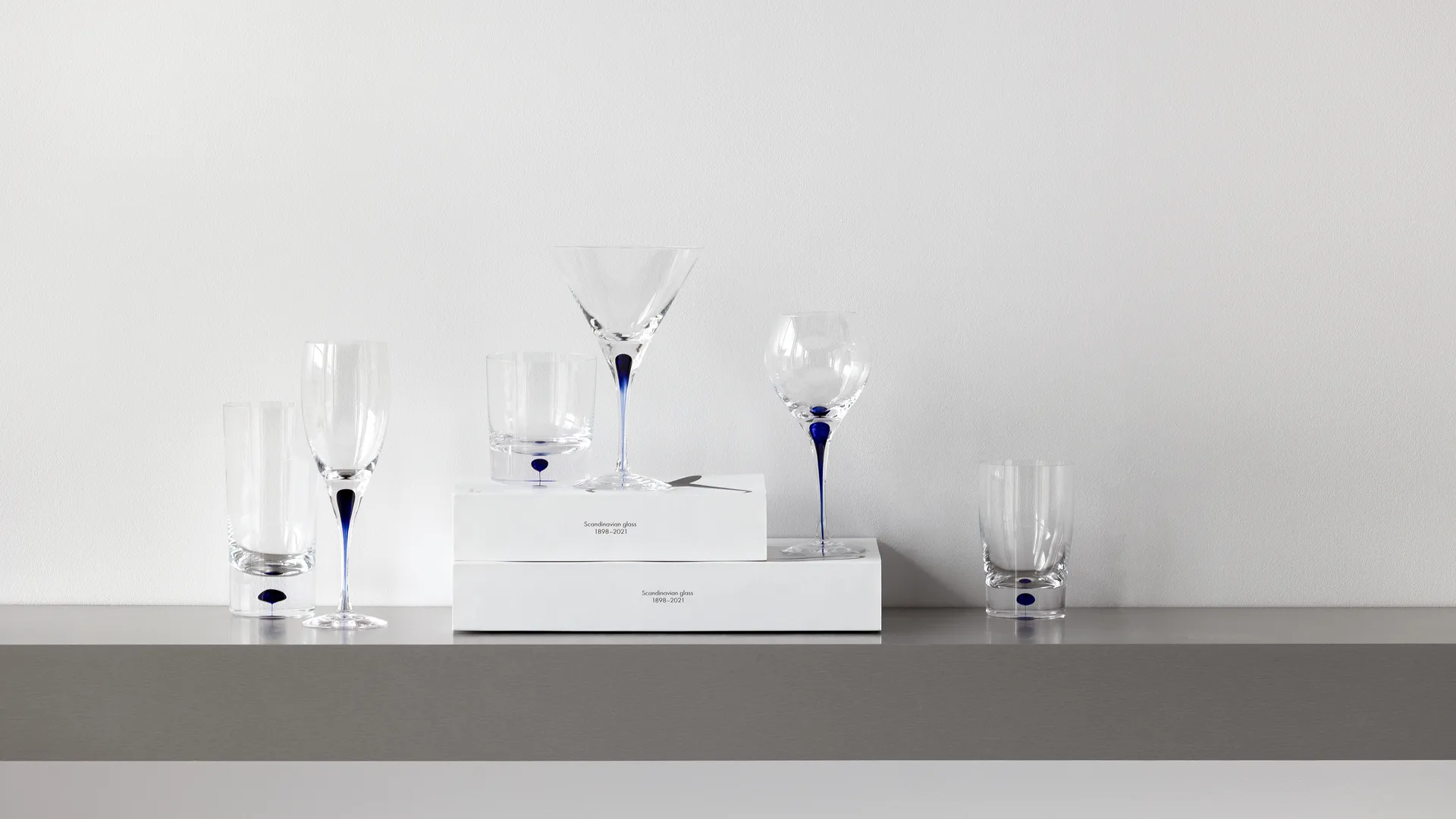 Verre DOF Intermezzo 40 cl, Bleu Orrefors