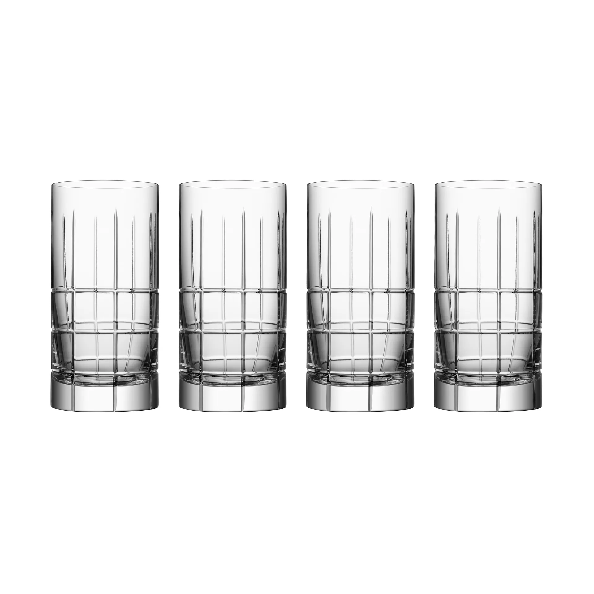 Verre highball Street 45 cl, lot de 4, Transparent Orrefors