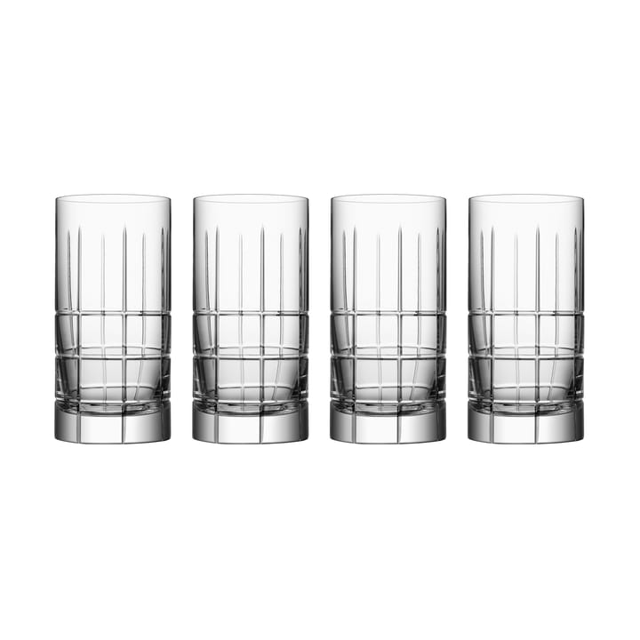 Verre highball Street 45 cl, lot de 4 - Transparent - Orrefors