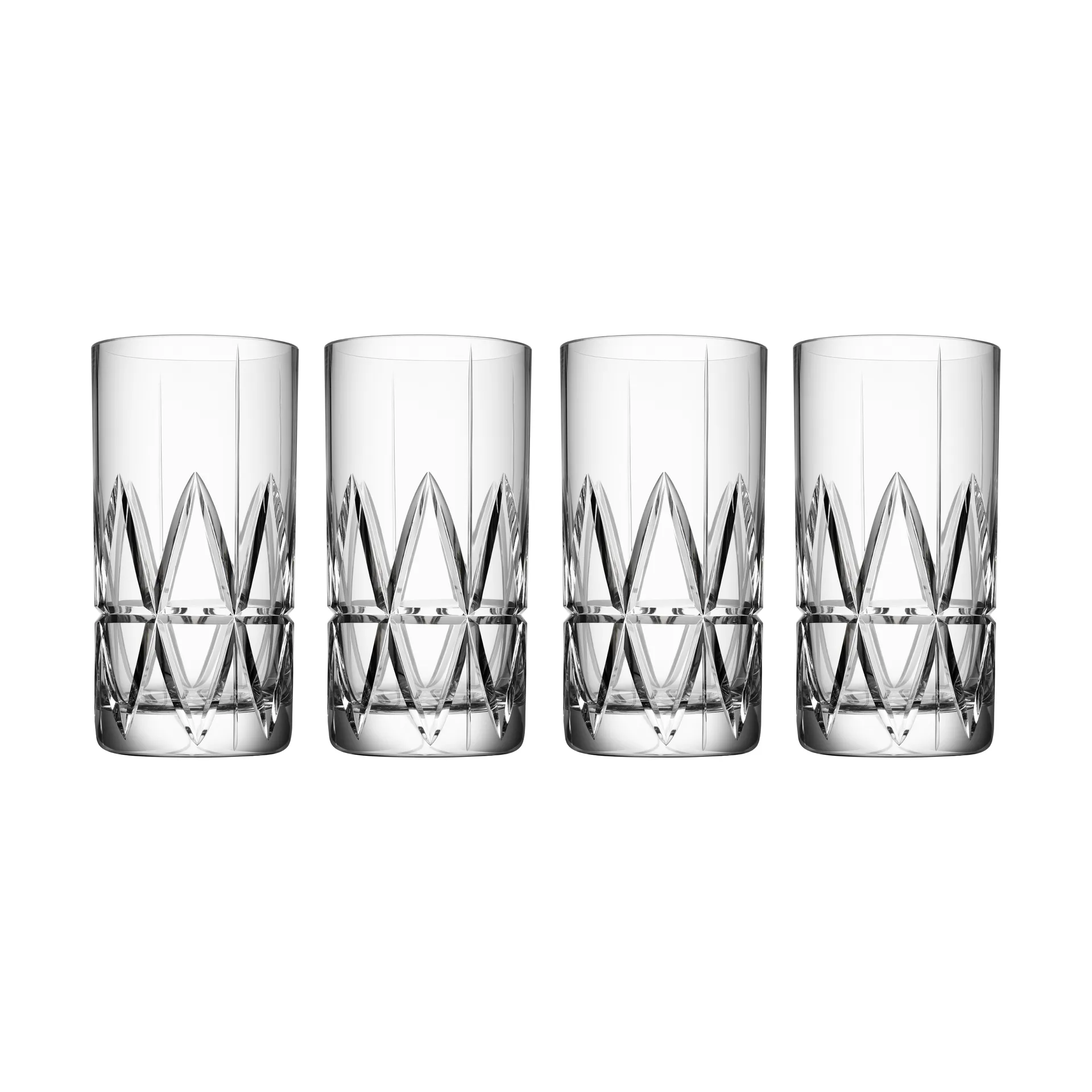 Verre Peak highball Lot de 4, 37 cl Orrefors