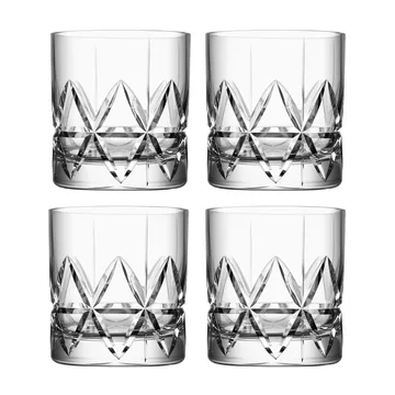 Verre Peak old fashioned Lot de 4 - 25 cl - Orrefors