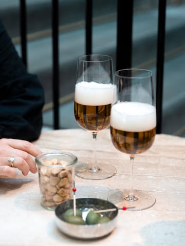 Verres à bière Orrefors x Björn Frantzén, lot de 2 - 42 cl - Orrefors