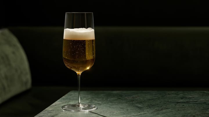 Verres à bière Orrefors x Björn Frantzén, lot de 2, 42 cl Orrefors