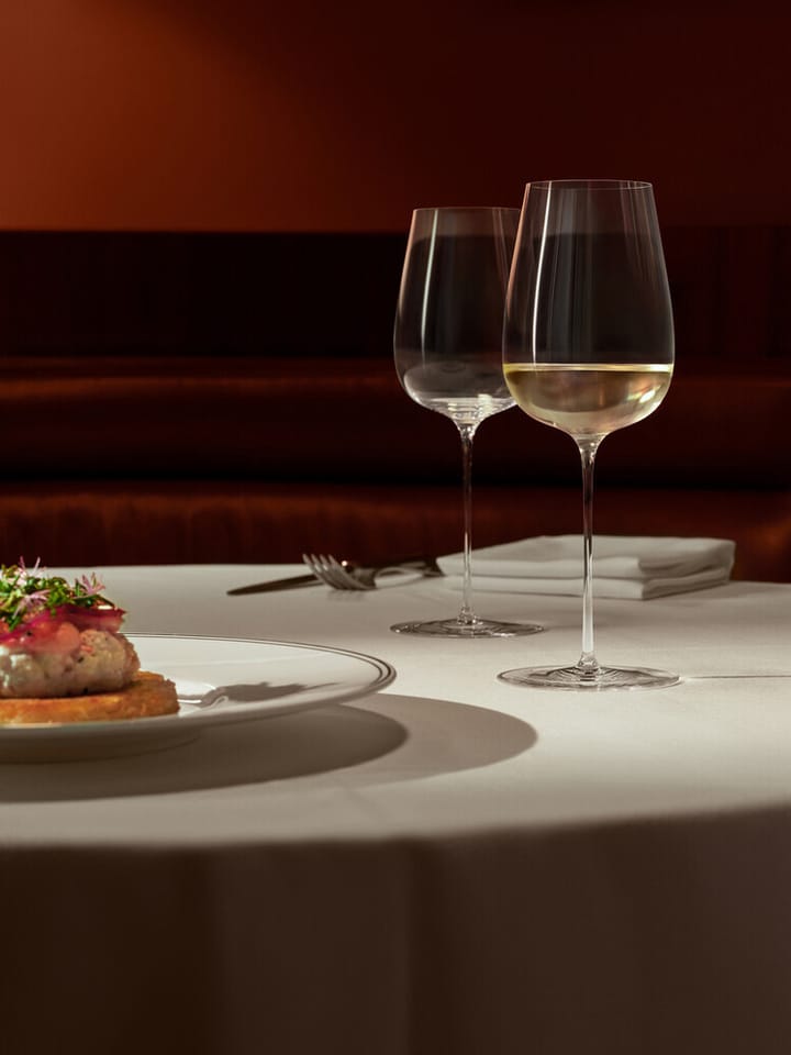 Verres à vin blanc Orrefors x Björn Frantzén, lot de 2, 44 cl Orrefors