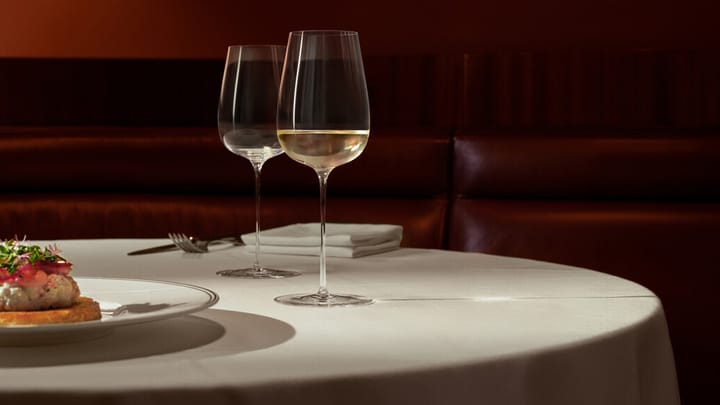 Verres à vin blanc Orrefors x Björn Frantzén, lot de 2, 44 cl Orrefors