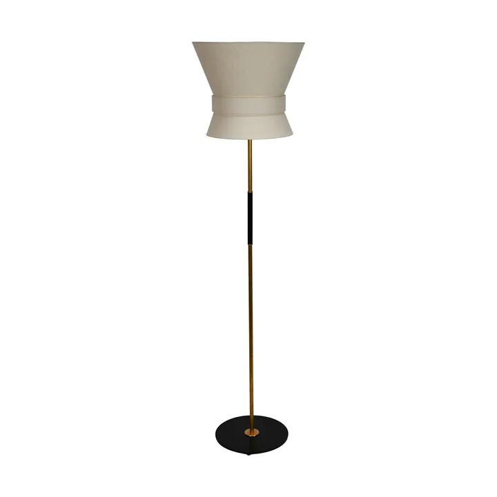 Lampadaire Bow - Noir-cream white, grand 159 cm - Örsjö Belysning