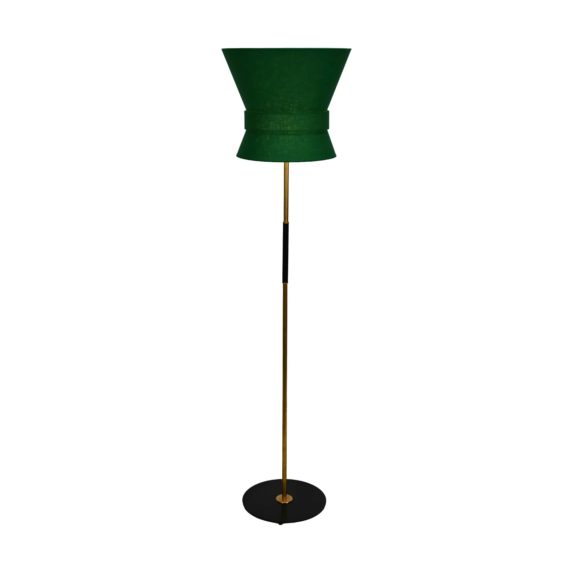 Lampadaire Bow, Noir-emerald green, large 159 cm Örsjö Belysning