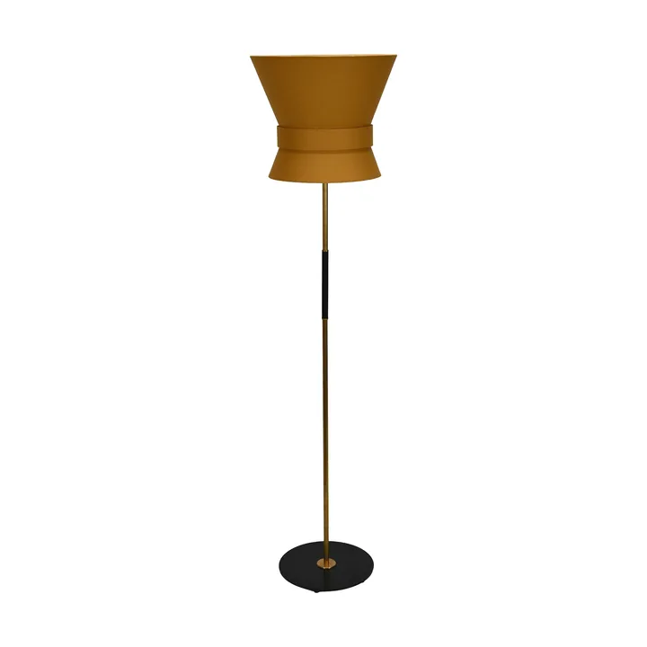 Lampadaire Bow - Noir-yellow ochre, large 159 cm - Örsjö Belysning