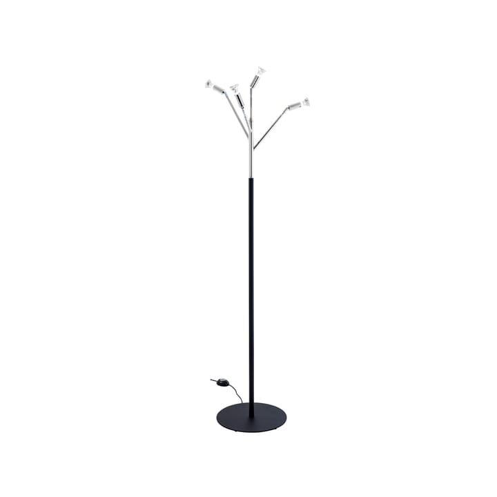 Lampadaire Kvist 4 - laiton nickelé-noir - Örsjö Belysning