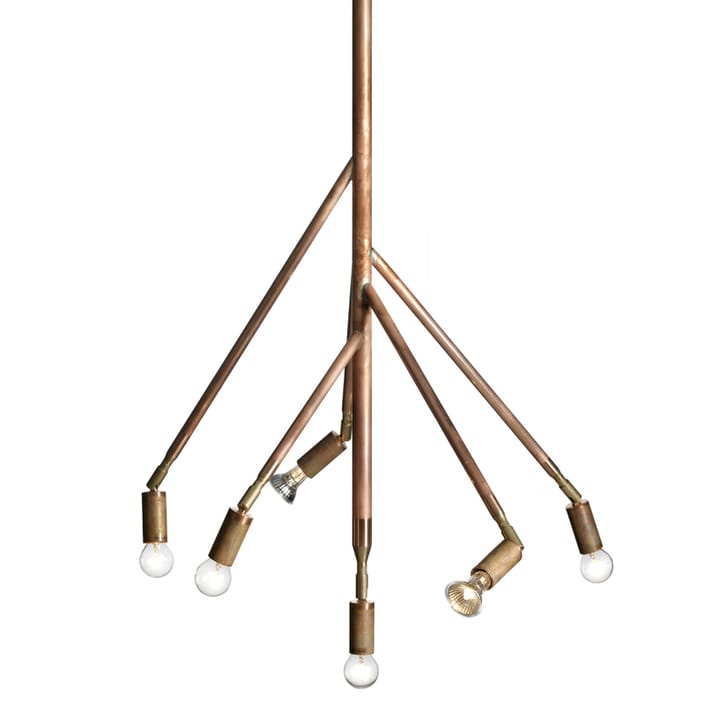 Lampe à suspension Kvist grand - cuivre brut - Örsjö Belysning