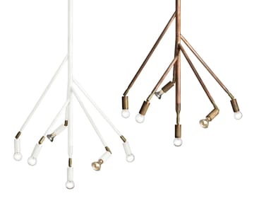 Lampe à suspension Kvist grand - cuivre brut - Örsjö Belysning