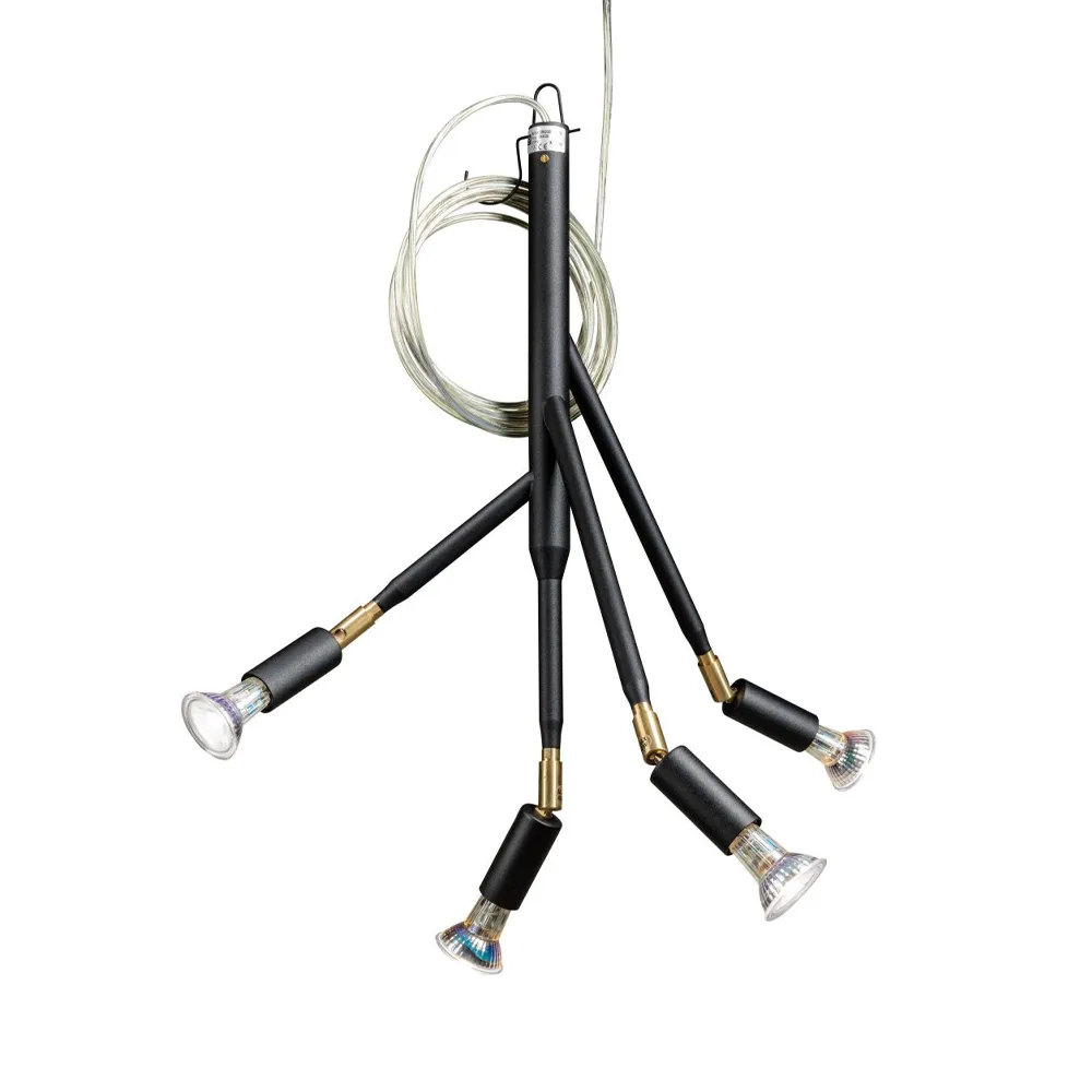 Lampe à suspension Kvist petit, noir Örsjö Belysning