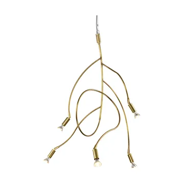 Lampe de plafond Ranka 5 - Laiton brut - Örsjö Belysning