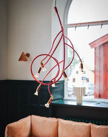 Lampe de plafond Ranka 7 - Vert olive - Örsjö Belysning