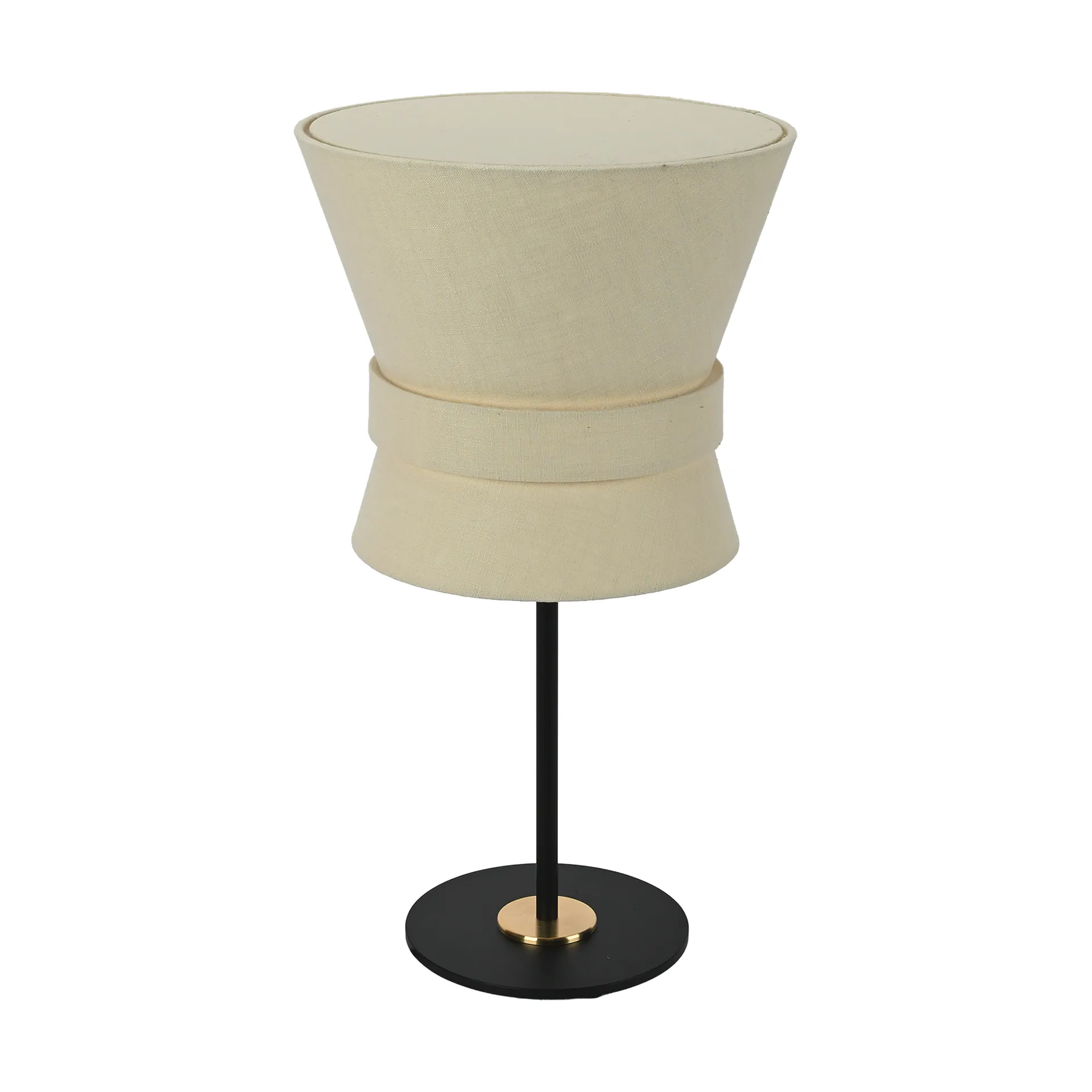 Lampe de table Bow, Noir-cream white, small 50 cm Örsjö Belysning