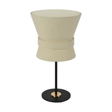 Lampe de table Bow - Noir-cream white, small 50 cm - Örsjö Belysning