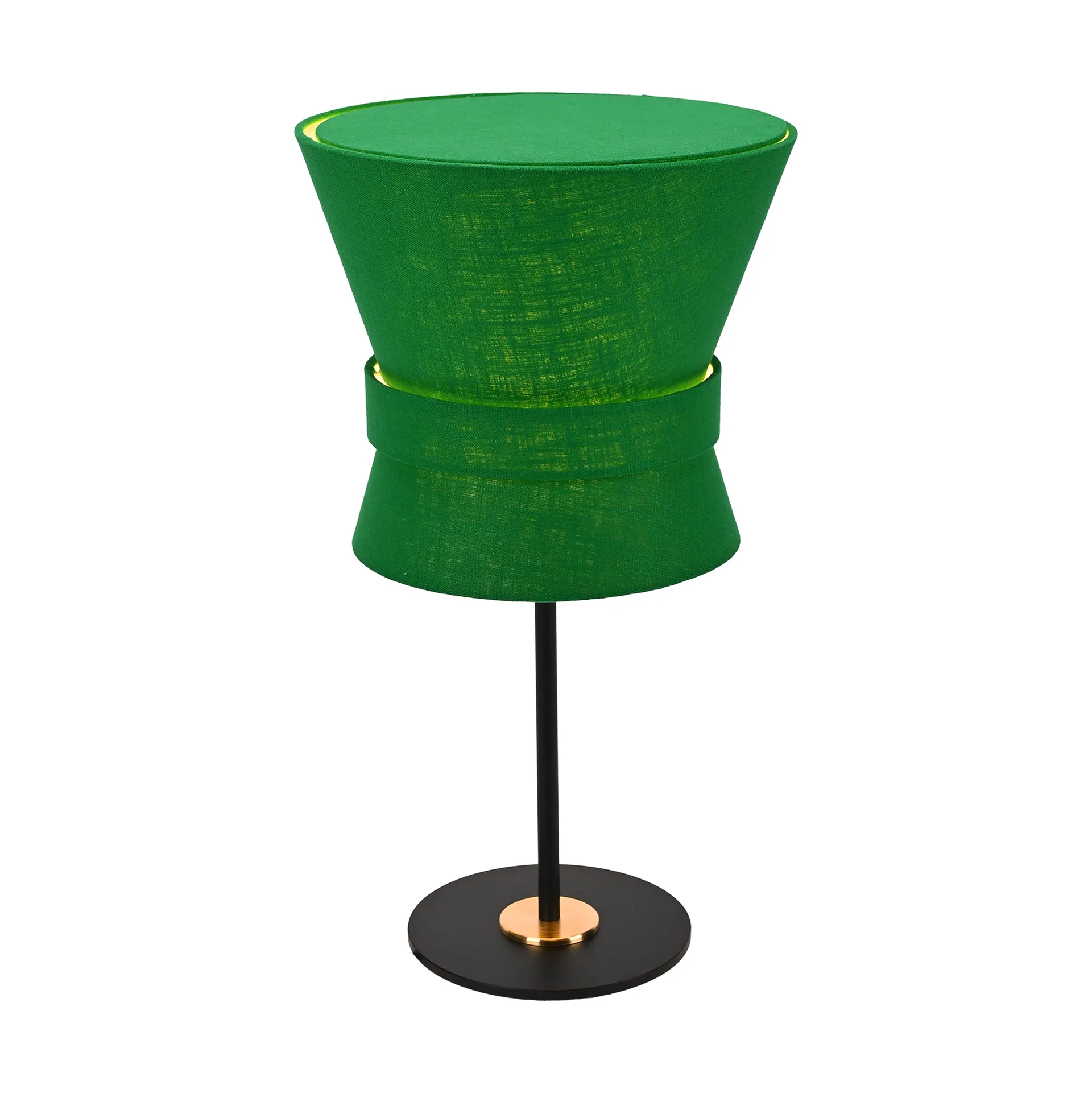 Lampe de table Bow, Noir-emerald green, small 50 cm Örsjö Belysning