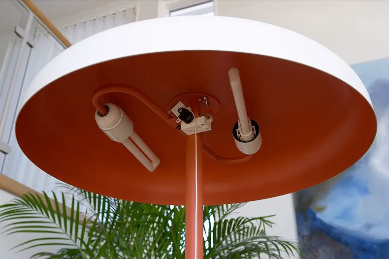 Lampe de table Mushroom, orange Örsjö Belysning