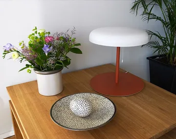 Lampe de table Mushroom - orange - Örsjö Belysning
