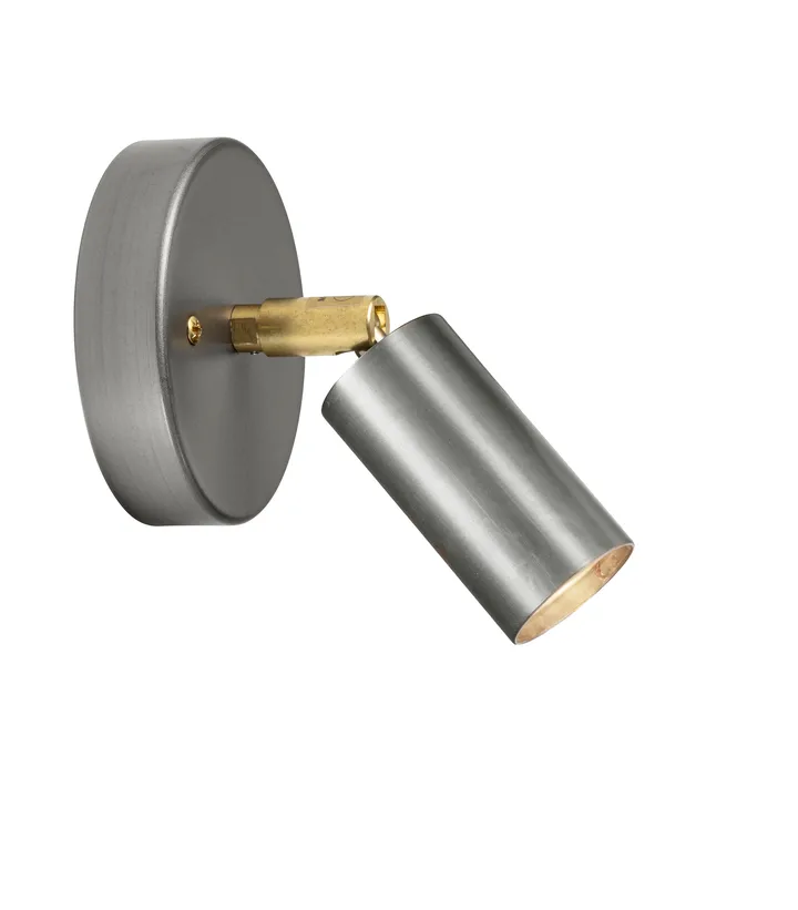 Suspension et applique Starlight 1 avec boîte de connexion - Acier brut - Örsjö Belysning