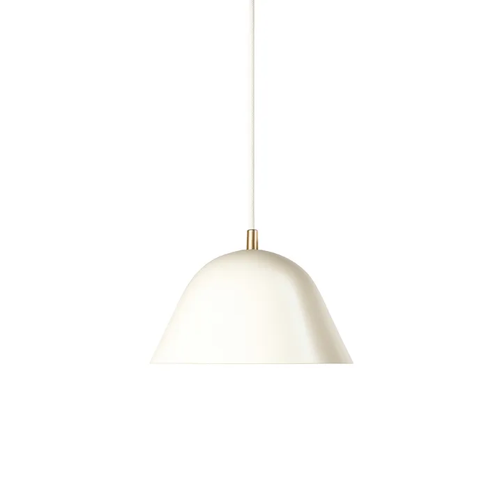 Suspension Streck grande 19x36 cm - Blanc RAL 9016 - Örsjö Belysning
