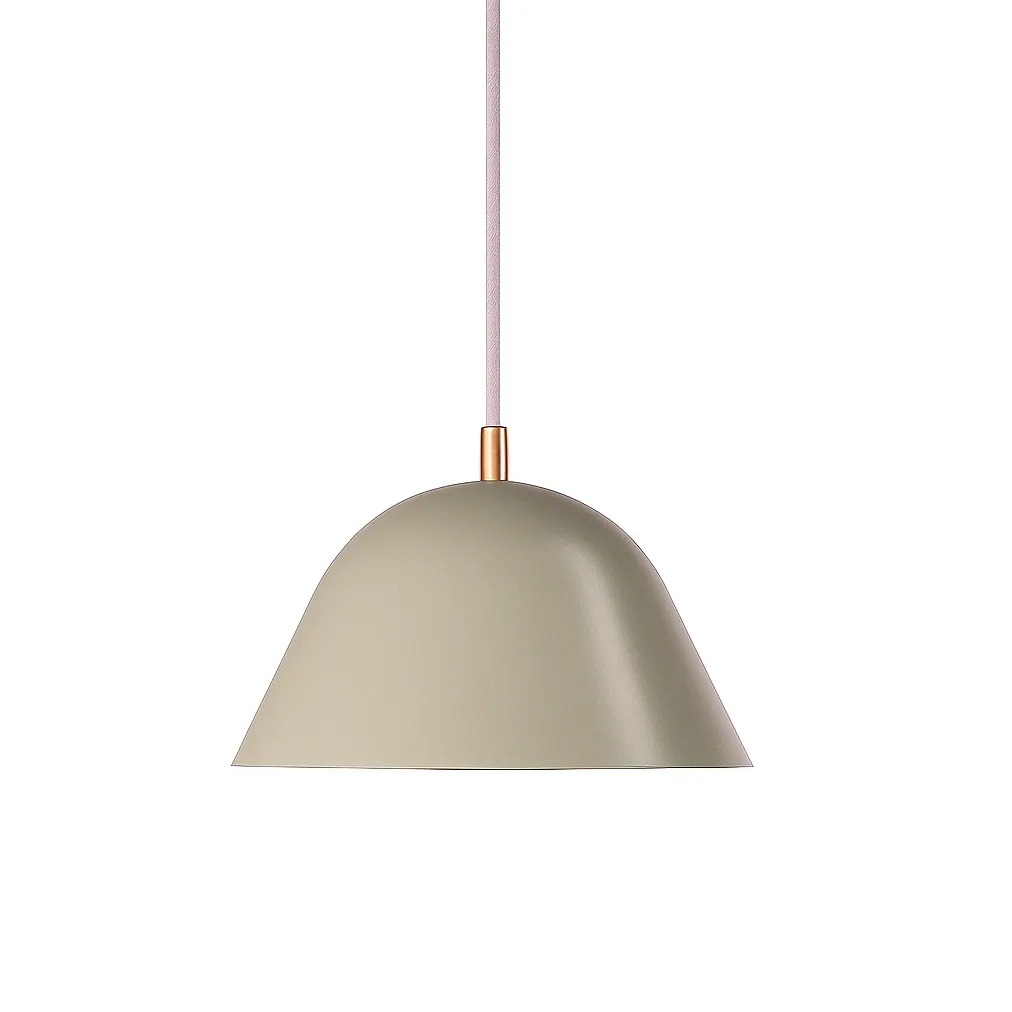 Suspension Streck grande 19x36 cm, Gris chaud RAL 7032 Örsjö Belysning