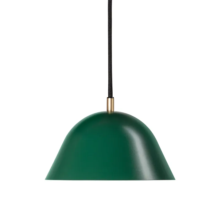 Suspension Streck grande 19x36 cm - Vert sapin RAL 6028 - Örsjö Belysning