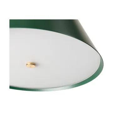 Suspension Streck petite 11x21 cm - Vert sapin RAL 6028 - Örsjö Belysning